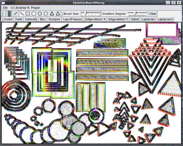 More lap-of-gauss and edge detection clarifies the image.